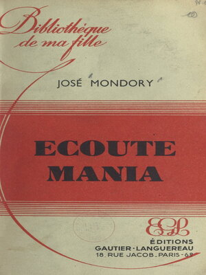 cover image of Écoute... Mania